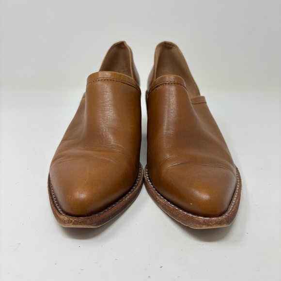 Madewell The Brady Low Cut Leather Booties English Saddle Size 6 - Picture 7 of 14